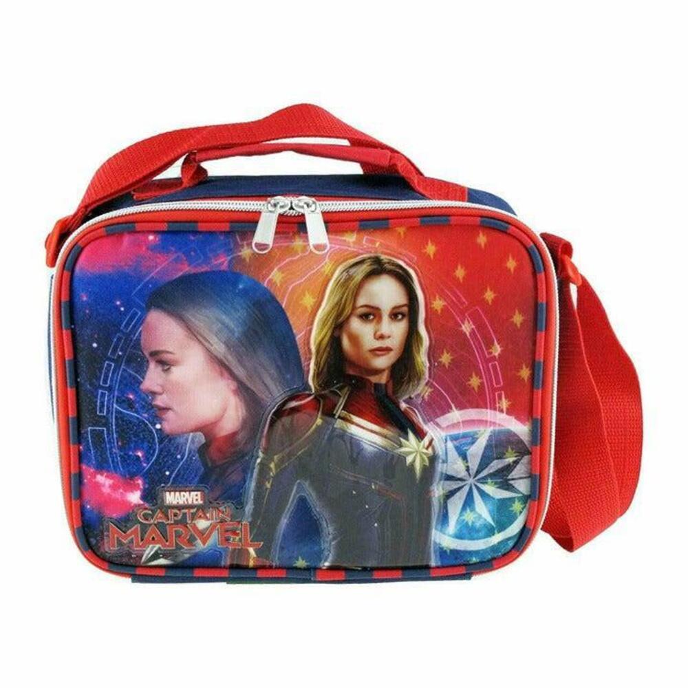 Captain Marvel Lunch Bag Lunch Box - Superhero - Brand New